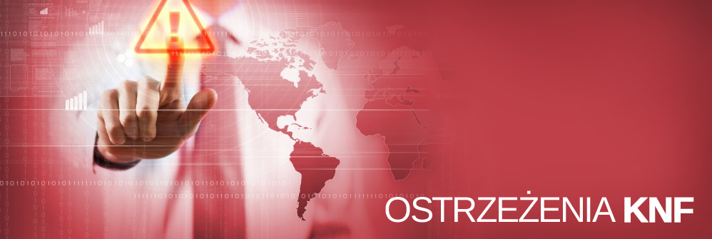 Ostrze�enia KNF